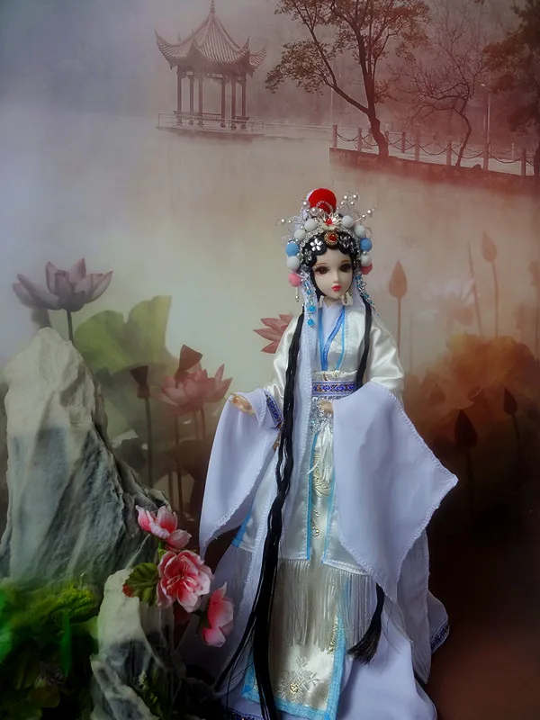 Традиционный китайский древний красивая кукла коллекционные куклы для девочек
