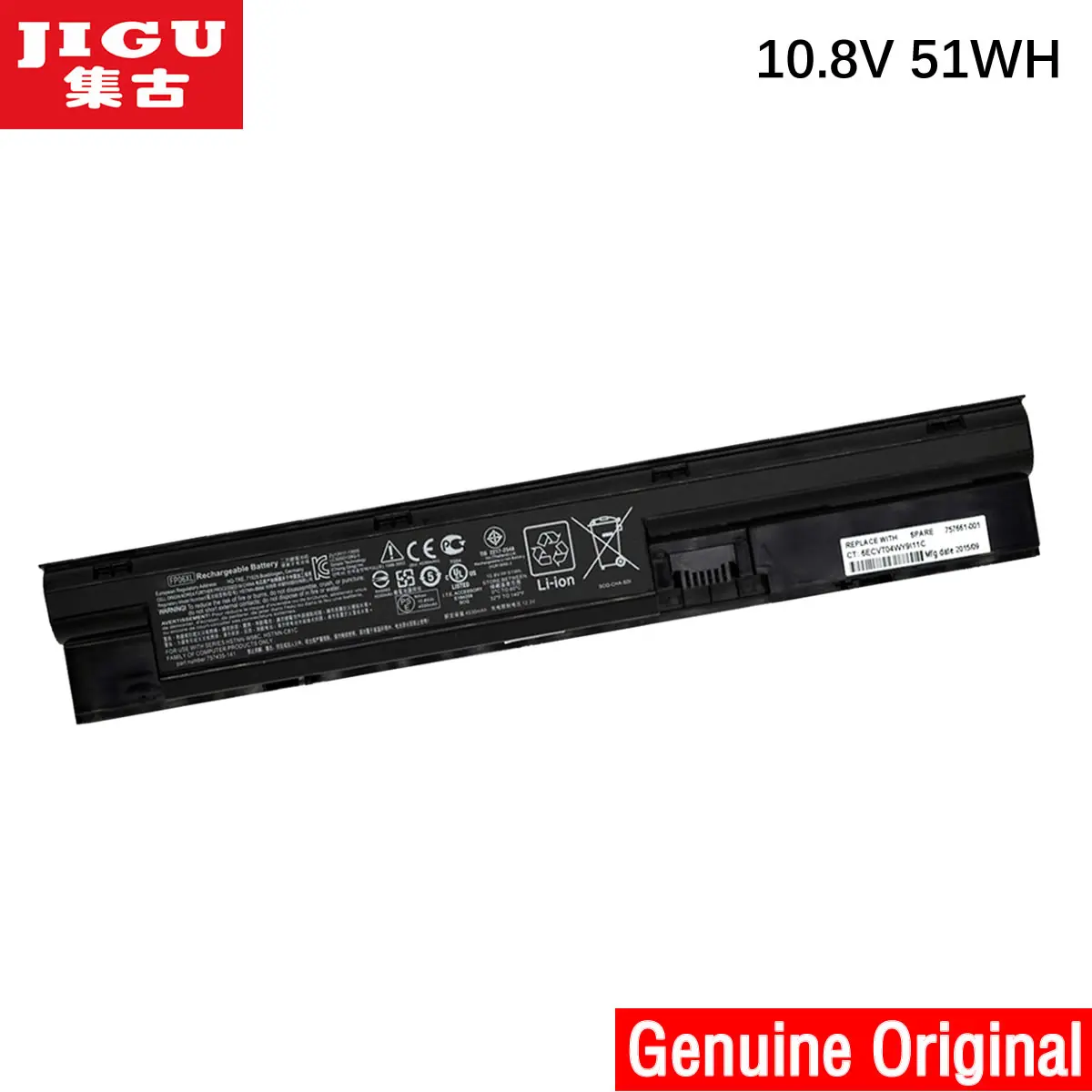 

JIGU FP06 H6L26AA H6L26UT Original Laptop Battery For HP ProBook 470 G2 450 G2 455 G1 470 G0 440 G2