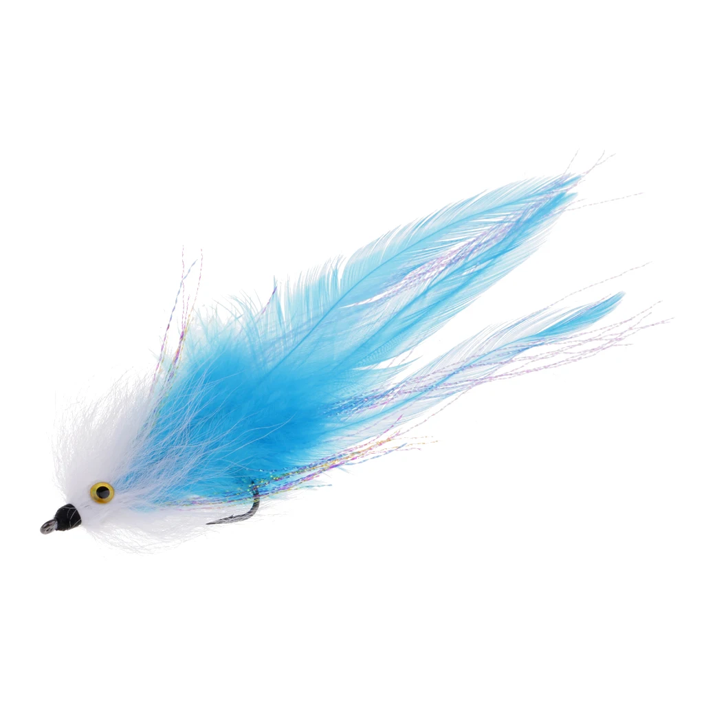 Нахлыстовая рыбалка соленая вода Flie Streamer Steelhead лосось стрейпер Искусственные