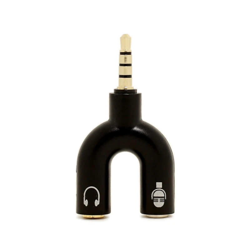 

Audio adapter Earphone Connector Converter 3.5mm Stereo Audio Jack Headphone Headset Plug Adapter For Mobile Phone Tablet TSLM1