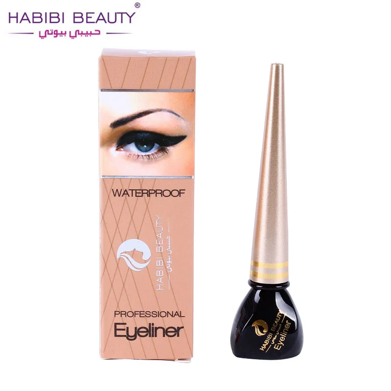 Habibi Beauty 3 шт./компл. Черная Подводка для глаз водостойкая быстросохнущая