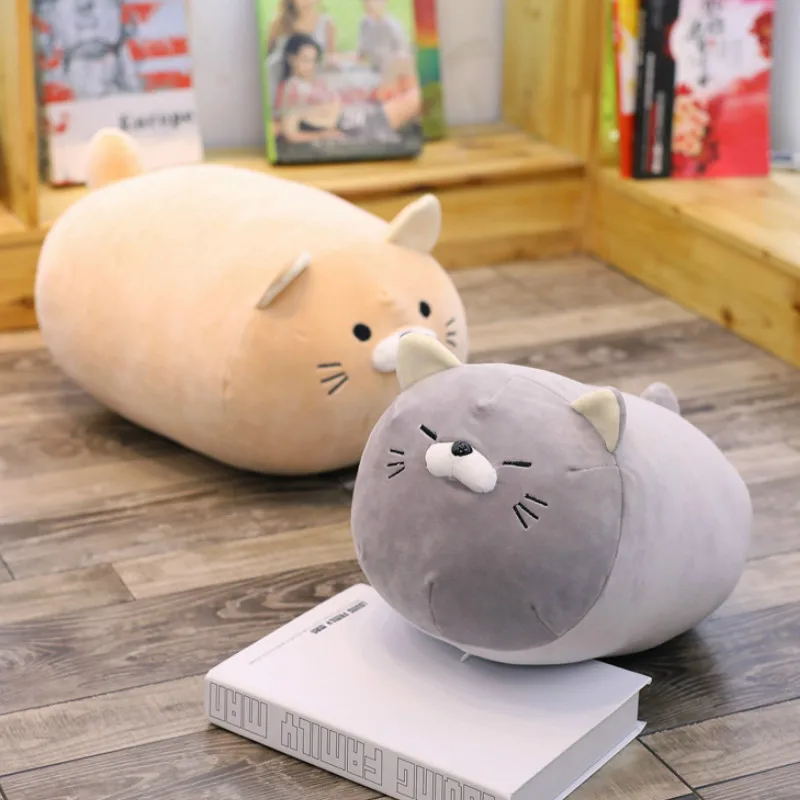Плюшевая игрушка в виде кошки мягкая подушка плюшевая милая Детская кукла