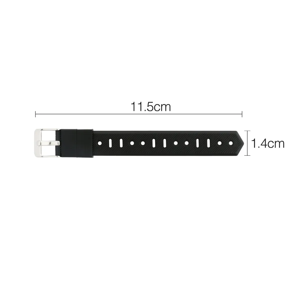 Удлинитель для Fitbit flex 2 фитнес-трекер браслеты-предназначен для больших размеров черных запястья или лодыжки
