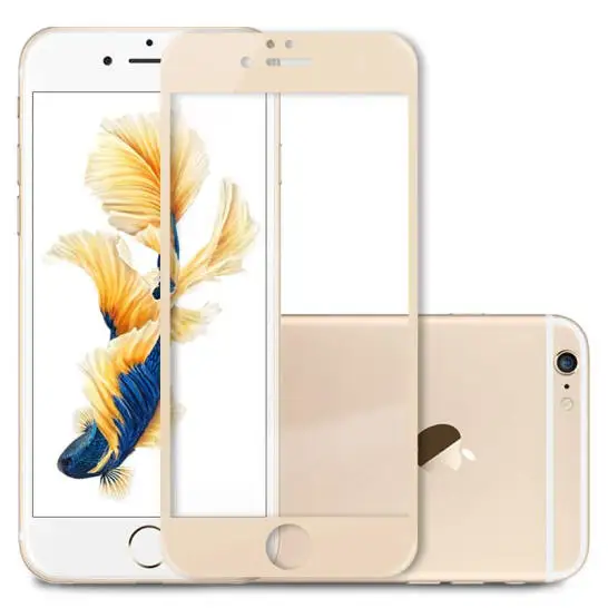 9D полное покрытие 9H закаленное стекло для iPhone 5 5S 5c 6 6s 7 8 Plus SE Защитное