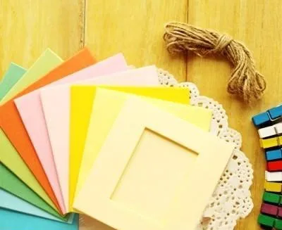 10 шт./лот 3 дюймовая настенная рамка для фотосъемки DIY с зажимом и веревкой рамкой