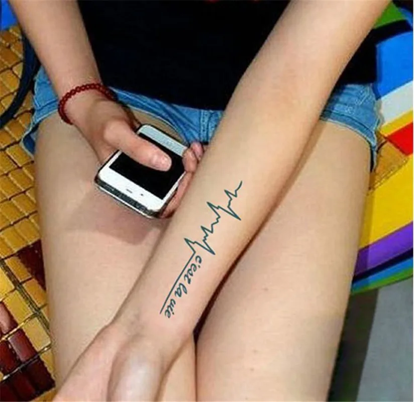Новый стиль хна для татуировки поддельные флеш-тату временные наклейки мужские