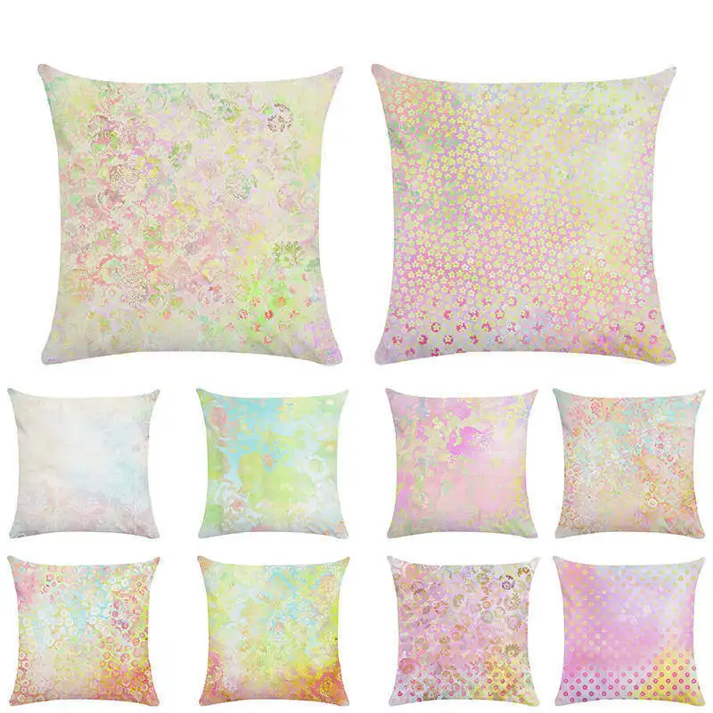 Фото Nordic Colored Throw Pillow Case For Sofa/Living Room/Decoration/Home Decor Gradient Cushion Cover Not Sequin 18inchx18in Дом и сад Nordic Colored Throw Pillow Case For Sofa/Living Room/Decoration/Home Decor Gradient Cushion Cover Not Sequin 18inchx18in Дом и сад