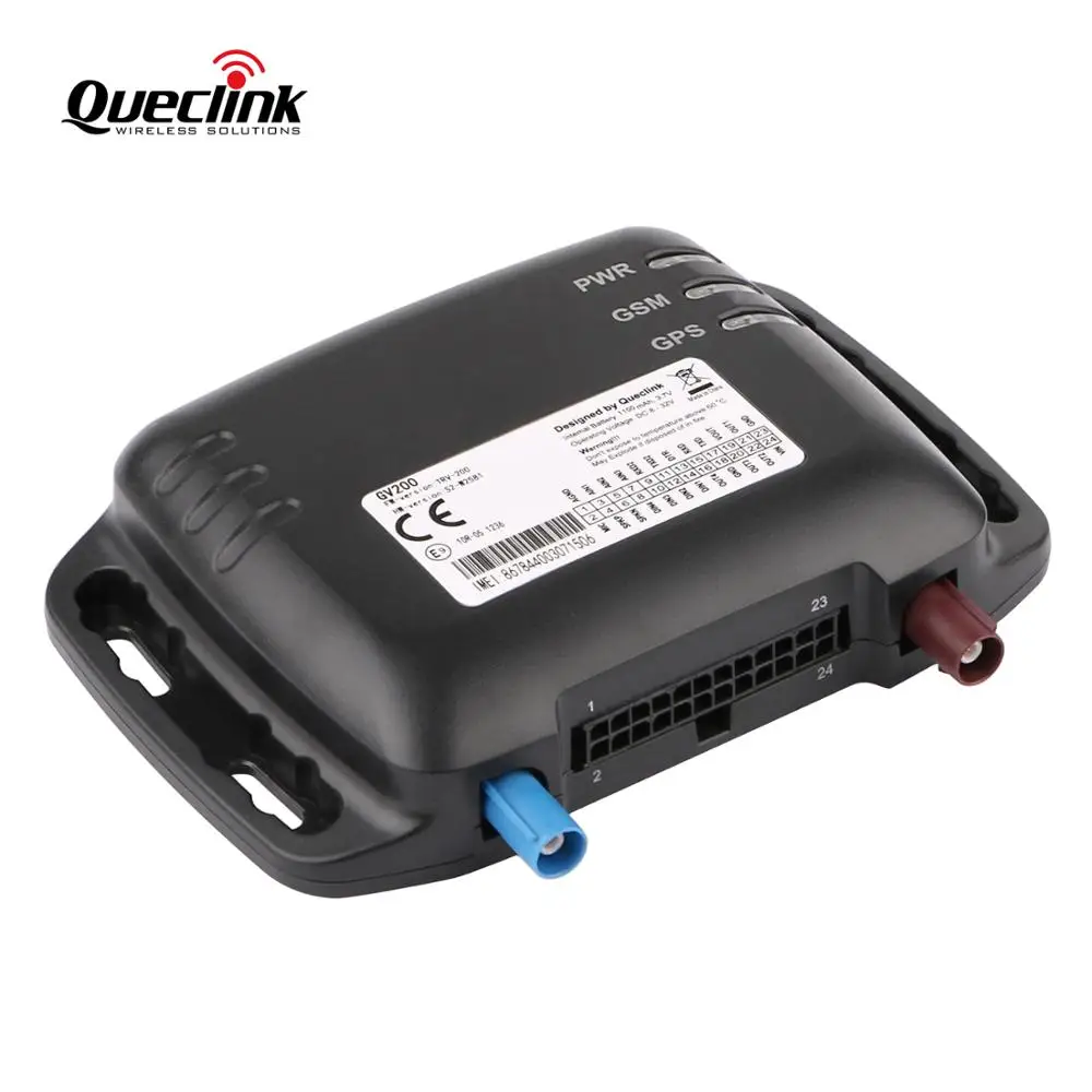 

GPS Tracker Car GSM Locator GPS Tracking Device Crawler Queclink GV200 8-32V Google Maps Link Support Camera Fuel Sensor CANBUS