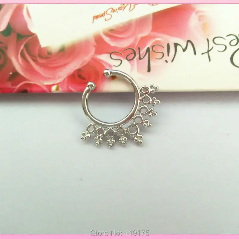 Кольцо для носовой перегородки в стиле панк|septum clicker|nose hoop ringseptum jewelry |