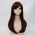 Парик для косплея DVA D.va Copslay, женский парик из сериала Хана песня коричневого цвета, 65 см