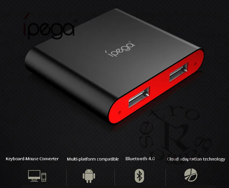 Беспроводная Bluetooth клавиатура мышь конвертер для Android смартфона планшета