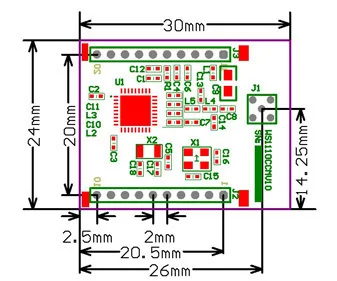 CC1110 Беспроводной интеллектуальный модуль приемопередатчика | Электронные