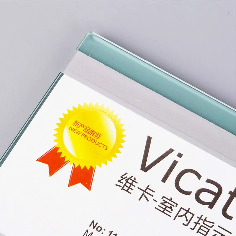 Акриловый 280*75 мм пейзаж дверь вывеска случае стены стикер рамка Горизонтальное