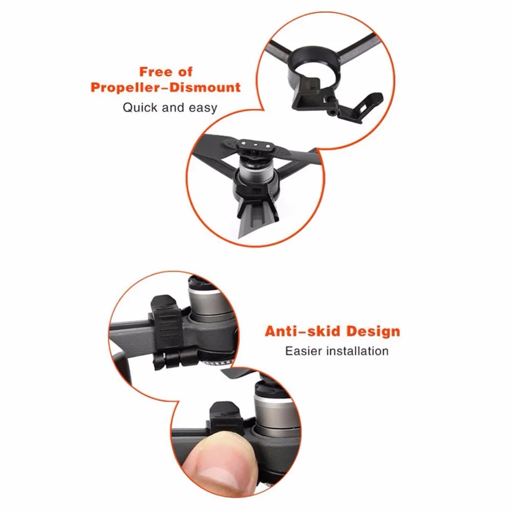 Обновлен Spark Quick Release Пропеллеры охранников бампер протекторы Авария защиты для DJI