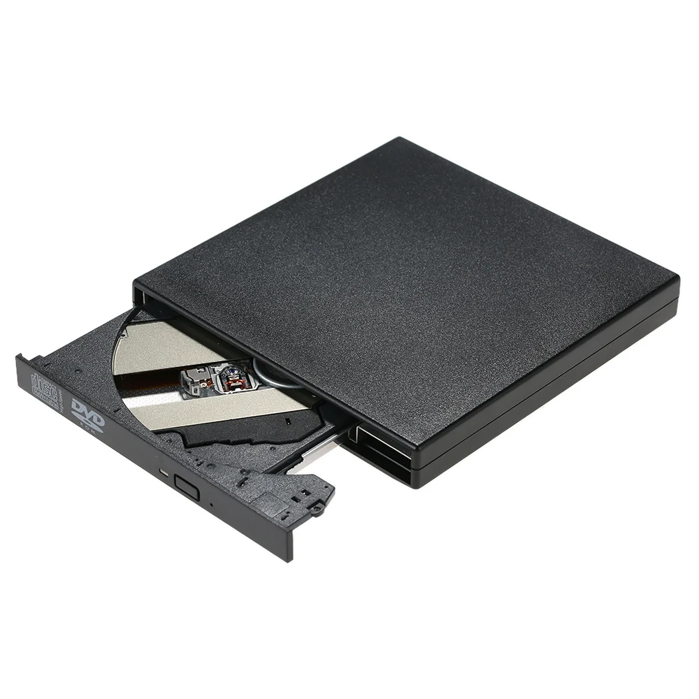 Портативный тонкий внешний DVD диск USB 2 0/устройство для чтения оптических