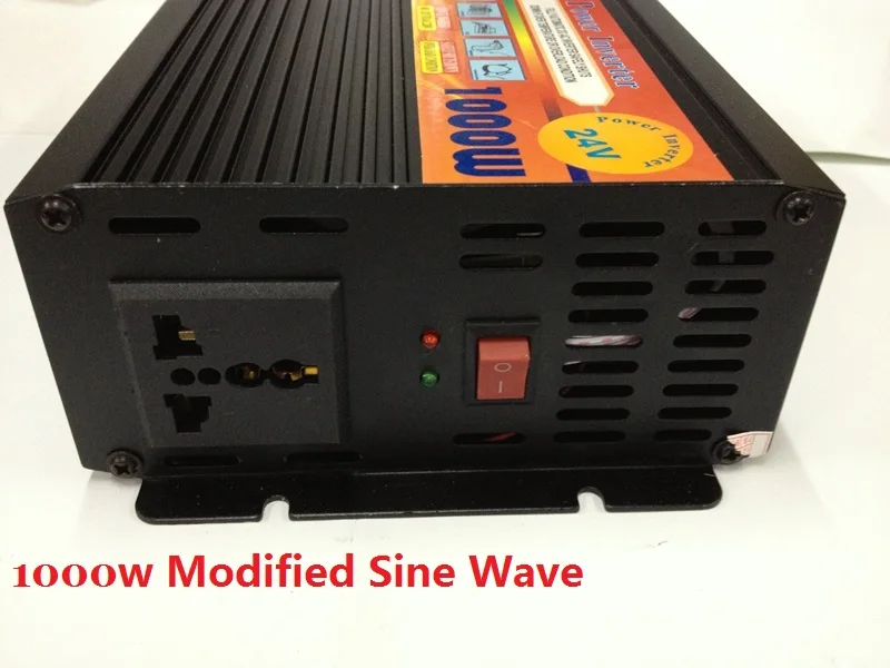 Портативный автомобильный инвертор с синусоидальной волной 1000 Вт постоянного