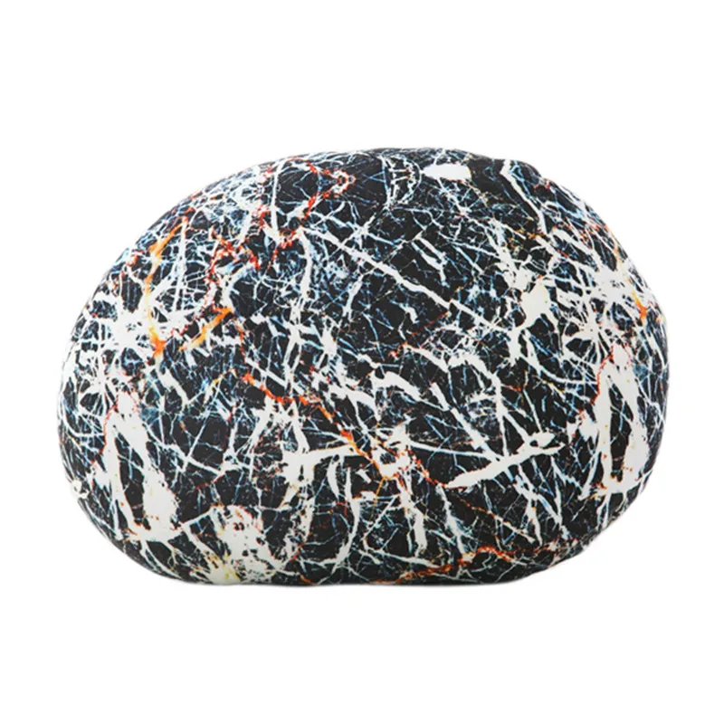 Real life pebble pillow cushions creative Funny plush toys lazy sofa pillows men and women birthday gifts Christmas | Дом и сад