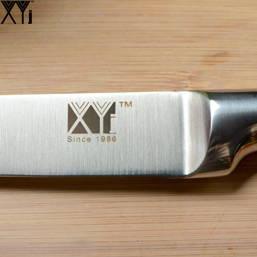 XYJ 5 дюймов Многофункциональный кухонный нож эргономичная ручка дизайн прочный