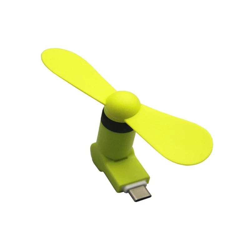 180 градусов вращающийся USB вентилятор Тип C охлаждающий вентилятор USB гаджет для samsung S9 S8 Xiaomi 4C/4S/5/5s Plus/5s huawei P9/P10/P20/P9 plus