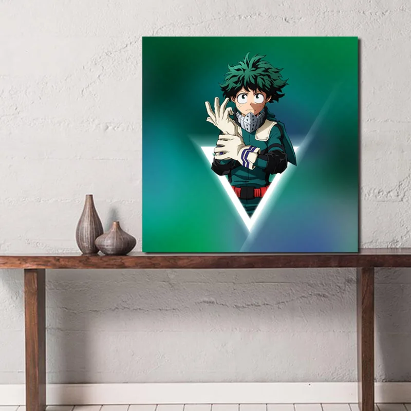 My Hero academic Deku обои холст картина печать спальня детская комната Домашний декор
