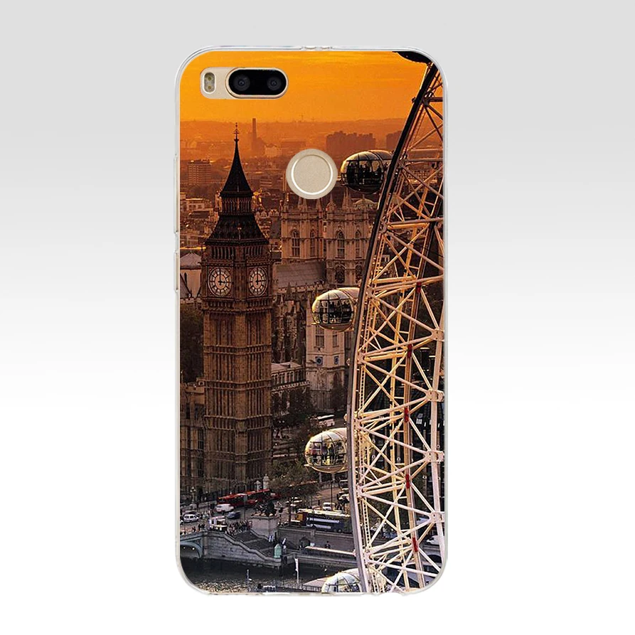 194AQ London Red phone Big Ben силиконовый мягкий ТПУ чехол для телефона xiaomi redmi 4a 6a 4x note 5a pro mi