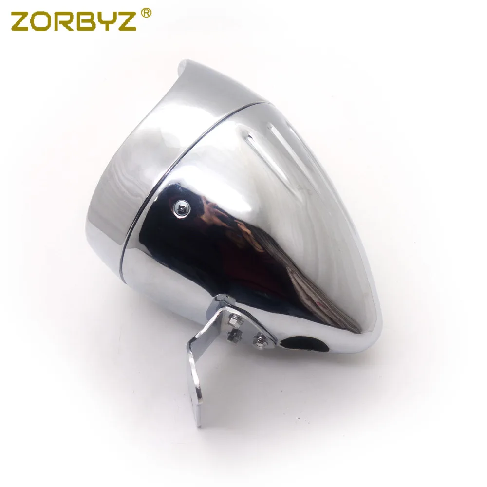 ZORBYZ хром H4 пуля фара для Honda Magna 750 Shadow 600 1100 VT750 пользовательский мотоцикл |