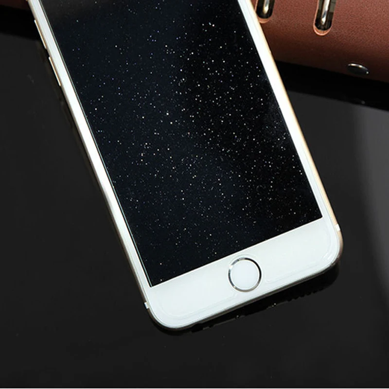 Diamond Glitter Tempered Glass Screen Protector for iPhone5 5s/6 6s/6 plus 6splus/7/7plus Toughened Protective Film 0.26mm Thick | Мобильные