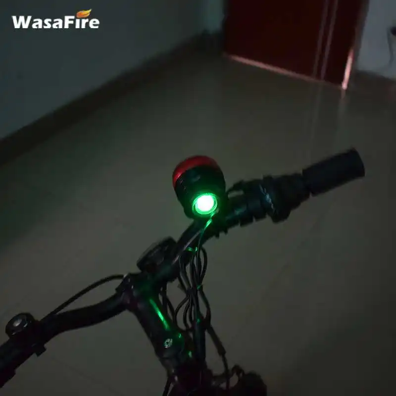 WasaFire 9 * XML U2 светодиодный 15000lm велосипед светильник велосипедная фара 9600 мА/ч