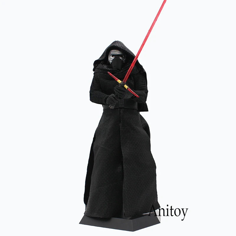 Сумасшедшие игрушки с принтом «Звездные войны» с принтом «The Force Awakens»(Звёздные войны: Пробуждение силы) Рен 1/6th весы ПВХ, движущаяся фигурка, Коллекционная модель, игрушка 29,5 см KT4236