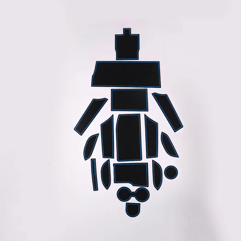 Силиконовый слот коврик для двери водное судно отсек хранения подушка