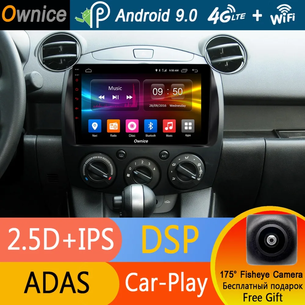 9 &quotIPS Android 0 8 Core 4G 32G Автомобильный DVD GPS радио плеер для Mazda 2 2007 2008 2009 2010 2011 2012 2013 2014