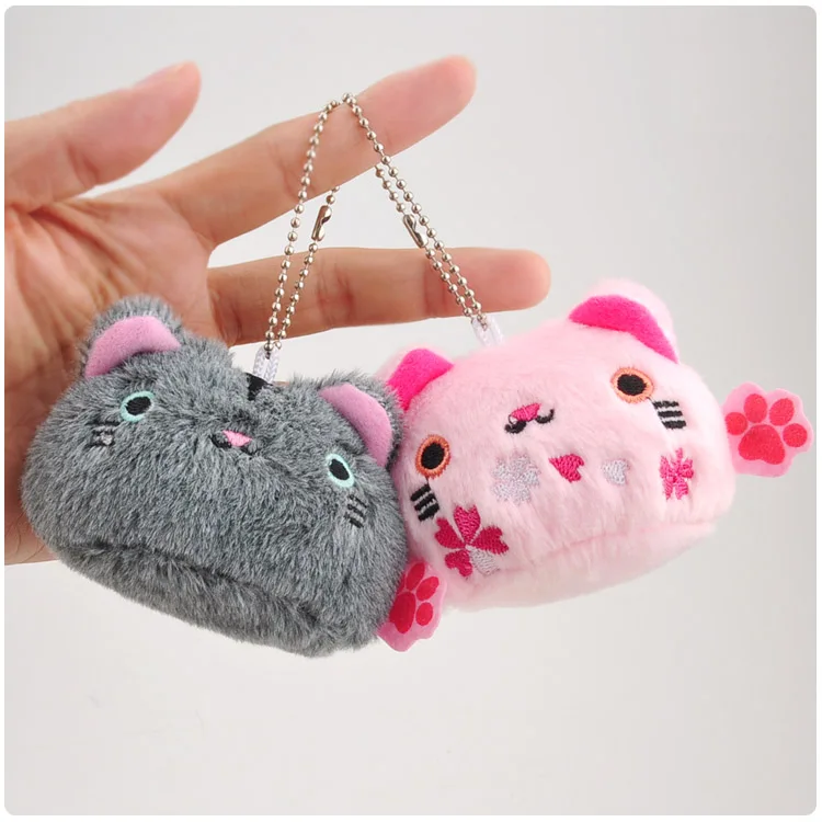 Мини плюшевая кукла peluche мультяшная суши кошка/кутусита Nyanko кошка косплей