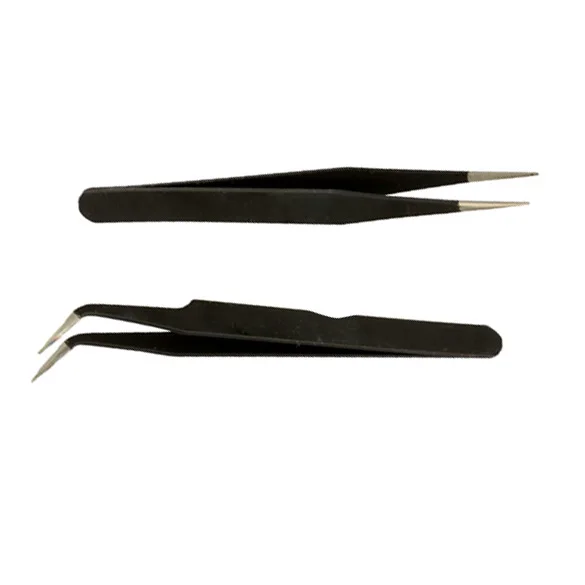 2 шт. акриловый УФ-гель-наконечник для ногтей скульптурный пинцет зажим