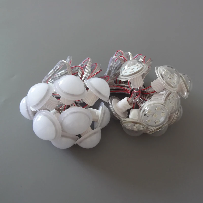 Полноцветный светодиодный умный модуль RGB диаметр 38 мм 12 В постоянного тока UCS1903 1