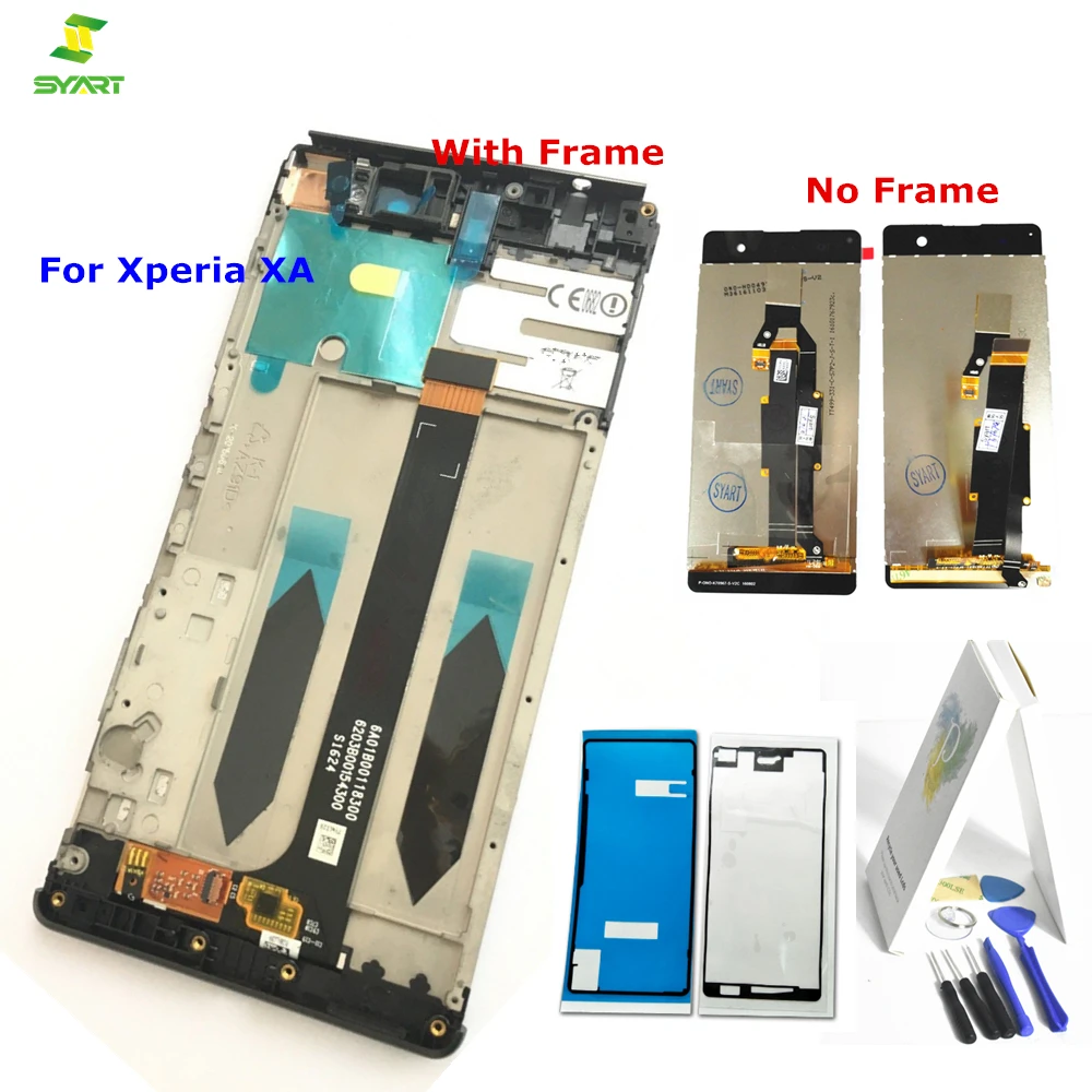 

5.0" IPS LCD XA For SONY Xperia XA Display LCD F3111 F3112 F3115 F3116 Touch LCDs Screen Digitizer Assembly Replacement Parts