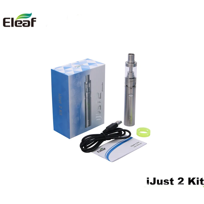 Оригинальный комплект Eleaf iJust 2 с аккумулятором 2600 мА · ч 5 мл Ом атомайзер ijust start and