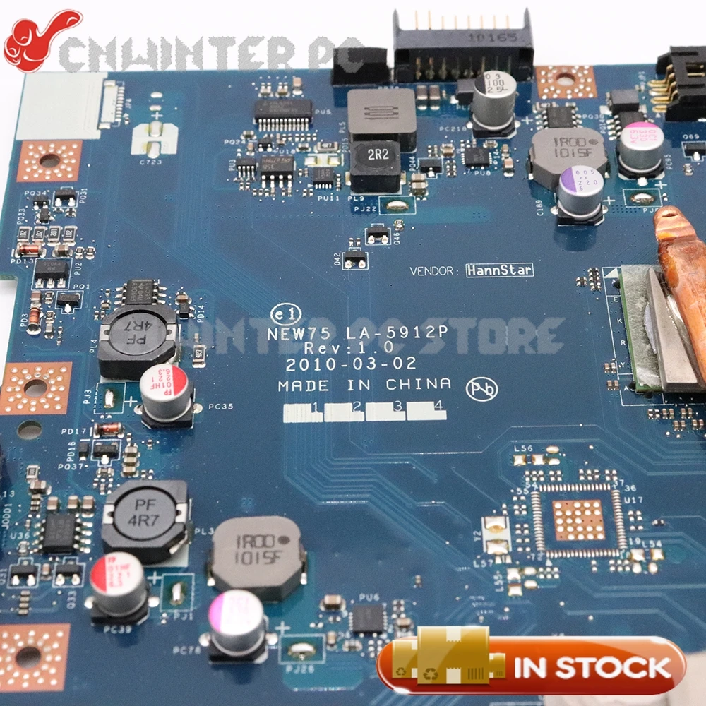NOKOTION MBBL002001 материнская плата для ACER Aspire 5551 LA-5912P с радиатором вместо материнской