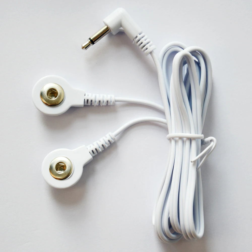 

30 комплектов/партия разъем головка постоянного тока 3,5 мм Замена электродов проводов кабели оснастки 3,5 мм для цифровых устройств десятки/EMS машина