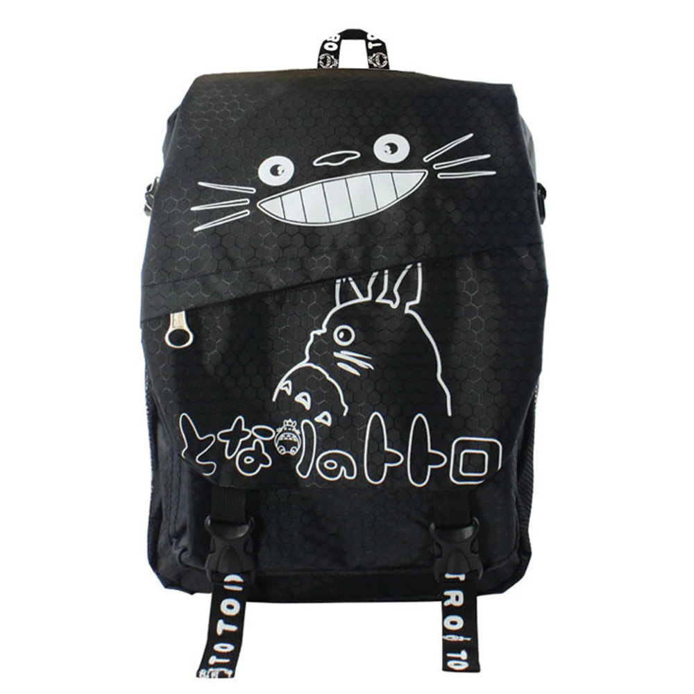 Новый холщовый рюкзак Totoro для косплея аниме дорожная сумка из ткани Тоторо