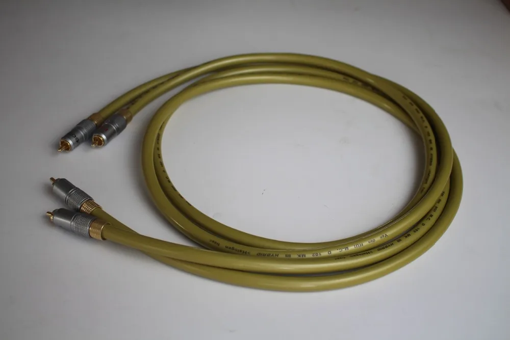 VDH Hifi hifi аудио усилитель кабель RCA линия утолщенные стенки разъема canare