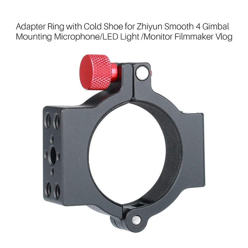 Zhiyun Smooth 4 аксессуары кольцо адаптер с холодной обувью для шарнирного монтажа