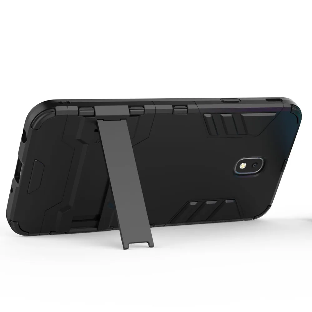 2 In 1 Hybrid Tank Armor Case Shockproof Hard Back Stand Cover For Samsung Galaxy J7 2018/J7 Crown/Star/Aura/Aero/Top/Refine/Eon | Мобильные