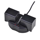 Аккумулятор и быстрое зарядное устройство для Canon, 2 шт., 2500 мАч, аккумулятор BP819, для Canon, BP-819, BP, 827, BP-827, BP, 808, HF11, HF20, HF21, HF100