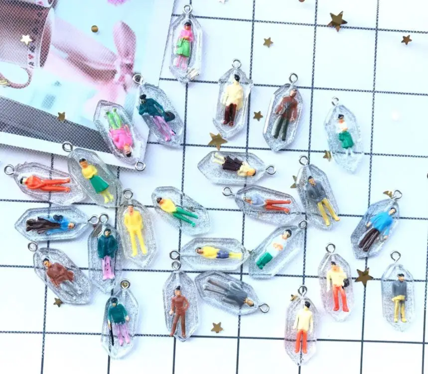 Оптом, блестящие плоские пластмассовые Подвески для DIY аксессуары для изготовления украшений