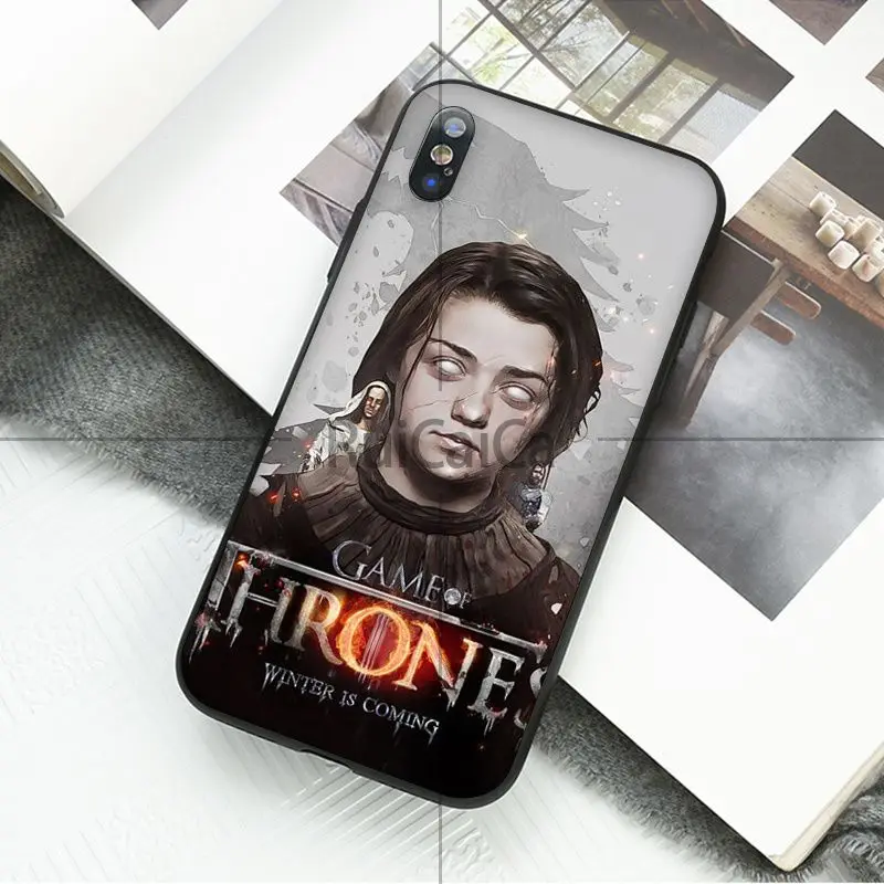 Ruicaica Игра престолов sansa Alia DIY чехол для телефона Apple iPhone 8 7 6 S Plus X XS MAX 5 5S SE XR
