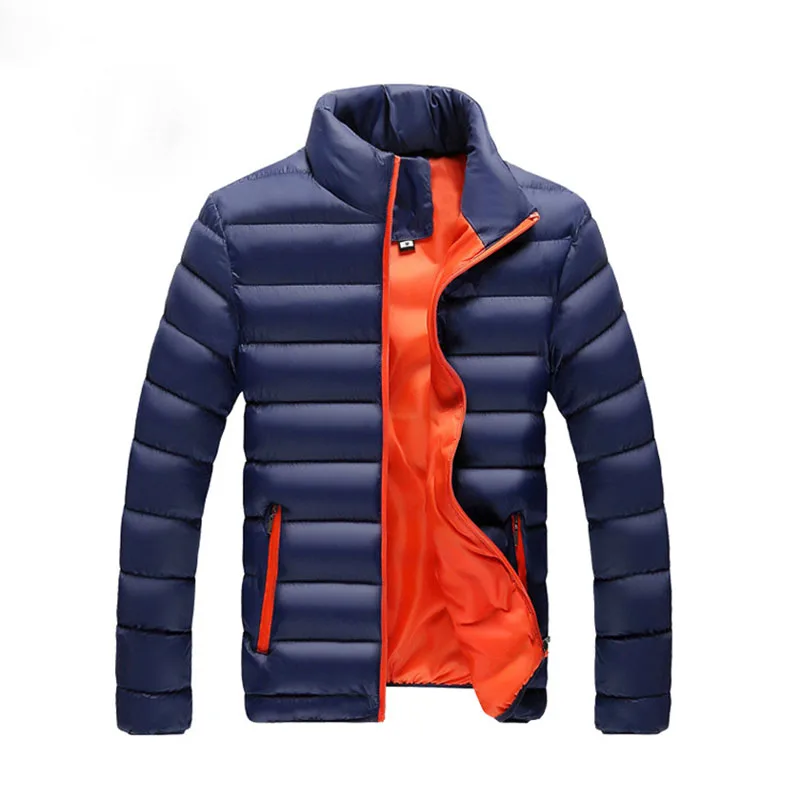 M-5XL зимние куртки Для мужчин 2018 новый бренд Повседневное s Парка на пуху хлопковое