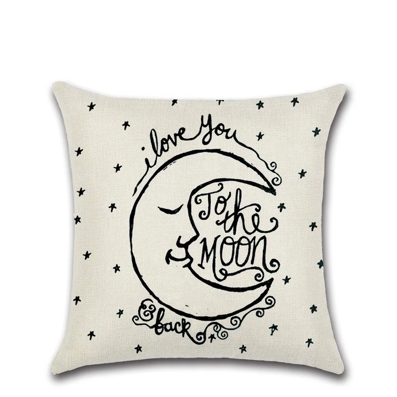 Льняная наволочка для подушки простой стиль домашняя декоративная дешевая новый