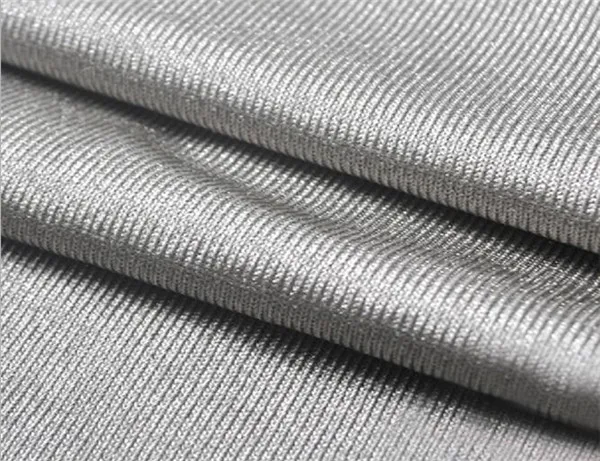 100% Серебряное волокно анти радиационная ткань электропроводящая