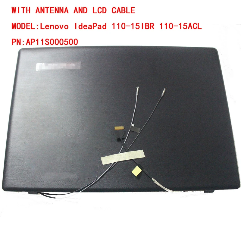 Новая задняя крышка для ноутбука Lenovo ideapad 110 15IBR 15ACL 15 6 дюйма AP11S000500|Сумки и чехлы