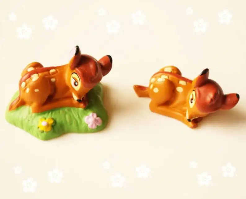 2 шт. миниатюрный крошечный олень феи для сада аксессуары террариума | Дом и сад